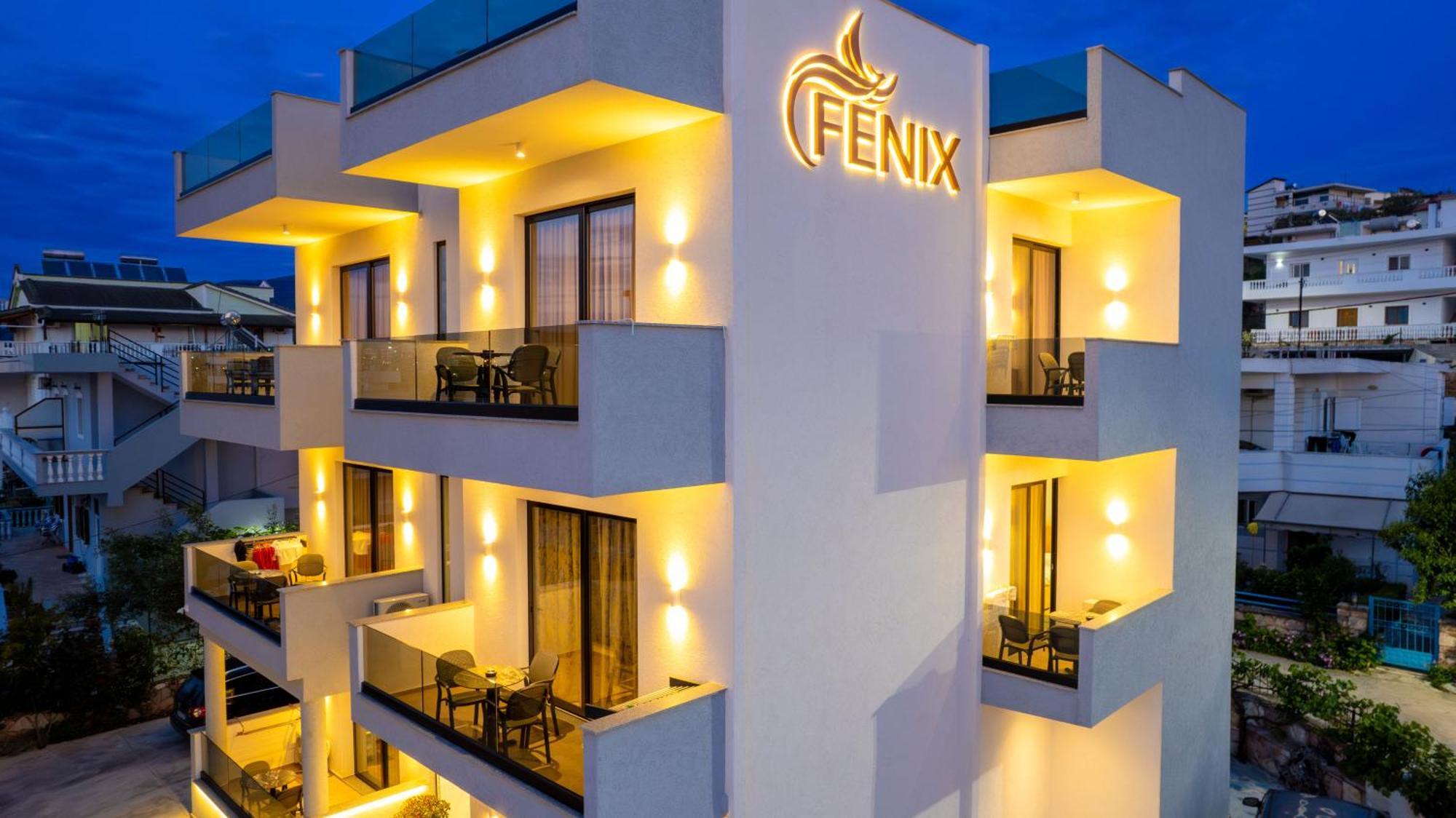 Feniks Hotel Ksamil Eksteriør billede